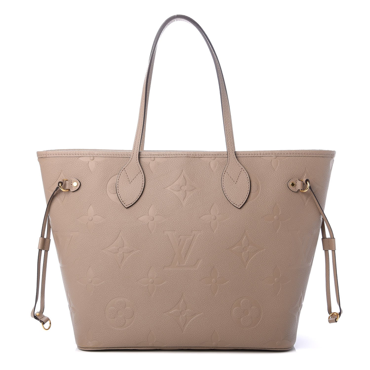 Louis Vuitton Empreinte Monogram Giant Neverfull MM Tourterelle 1 of 10