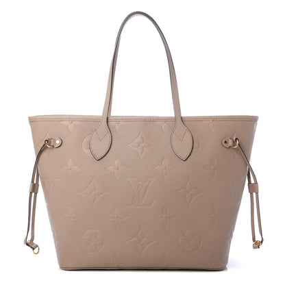 Louis Vuitton Empreinte Monogram Giant Neverfull MM Tourterelle 1 of 10