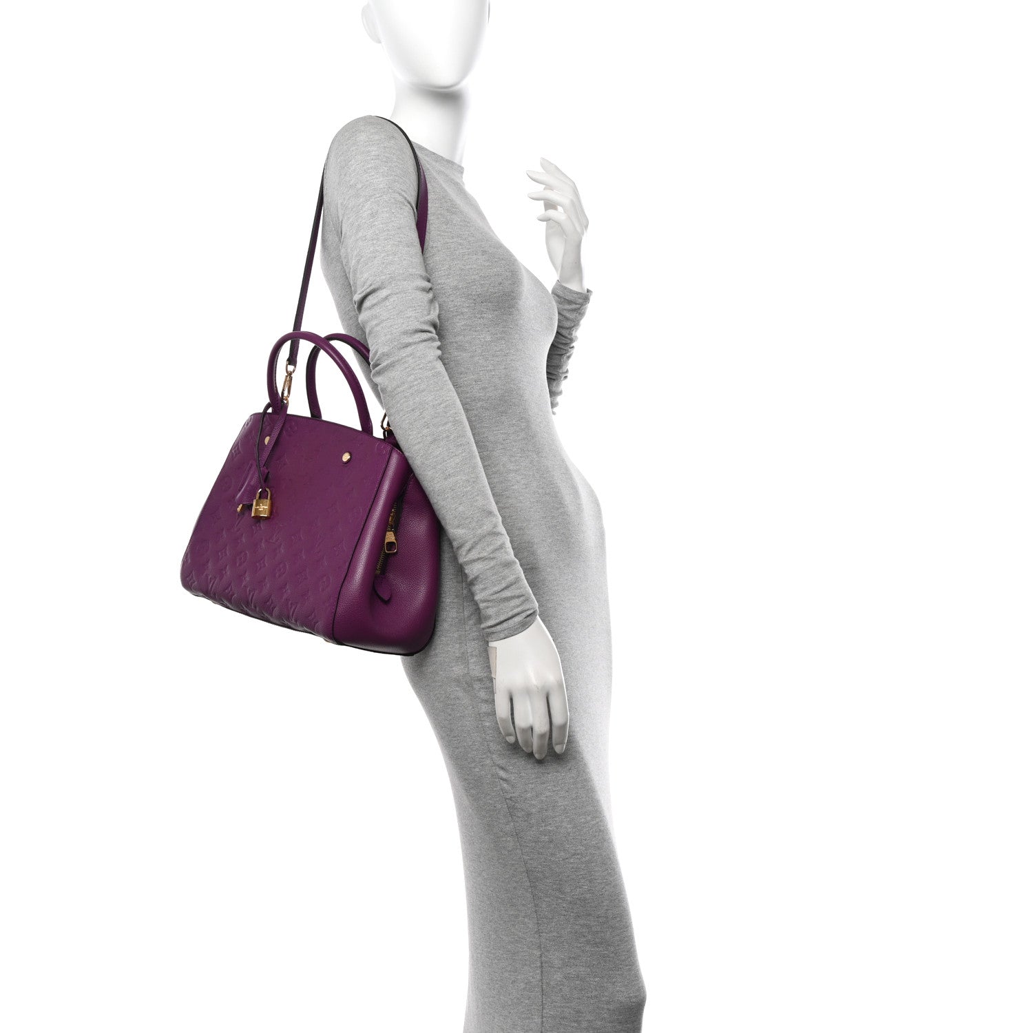 Louis Vuitton Empreinte Montaigne Amethyste MM 2 of 9