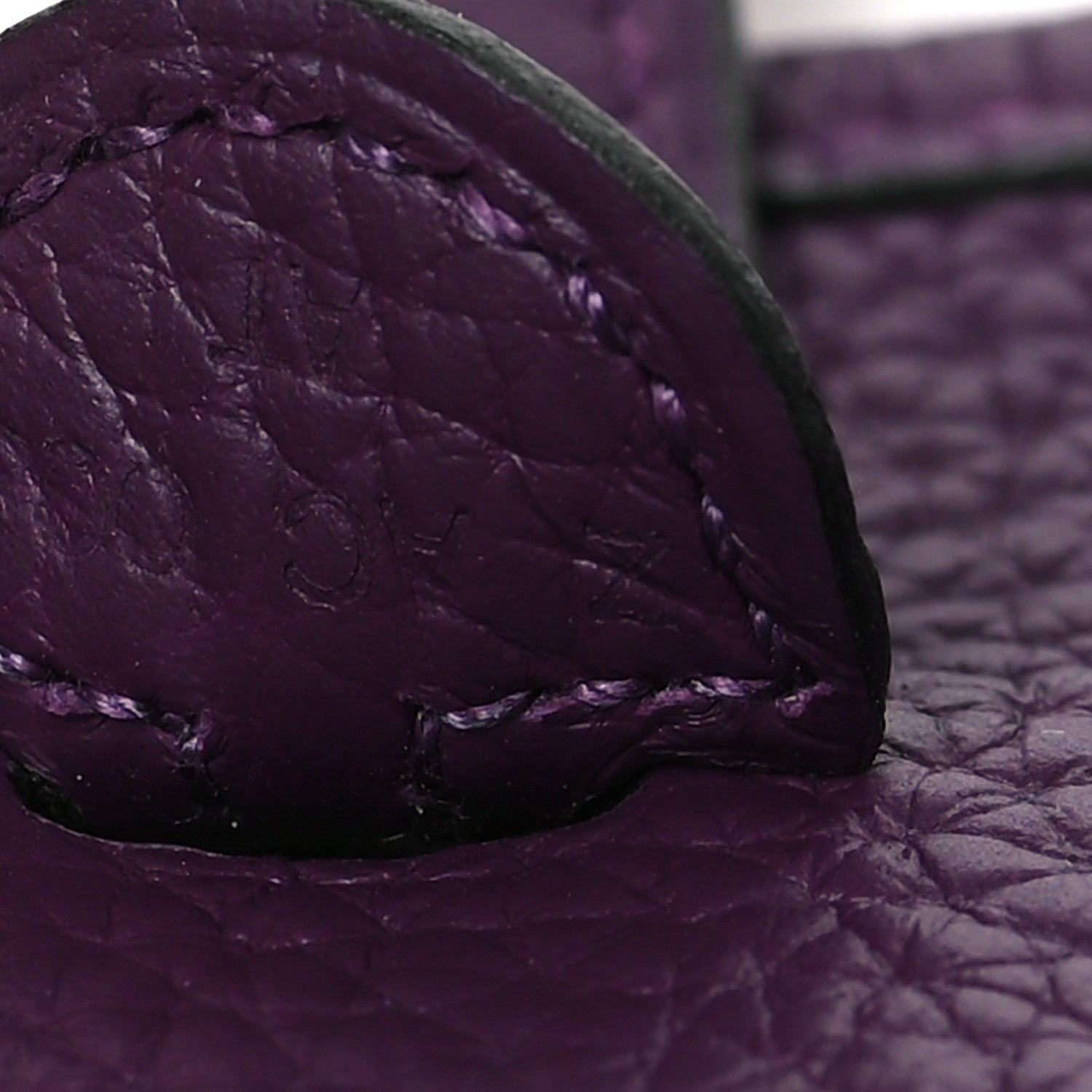 Hermes Taurillon Clemence Amazone Evelyne TPM Cassis Rouge Grenat 7 of 10