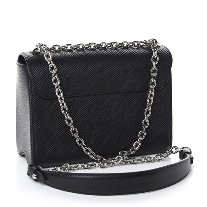 Louis Vuitton Epi Twist Shoulder Bag MM Black 3 of 10