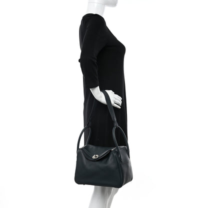 Hermes Swift Verso Lindy 26 Vert Rousseau Bronze Dore 2 of 10
