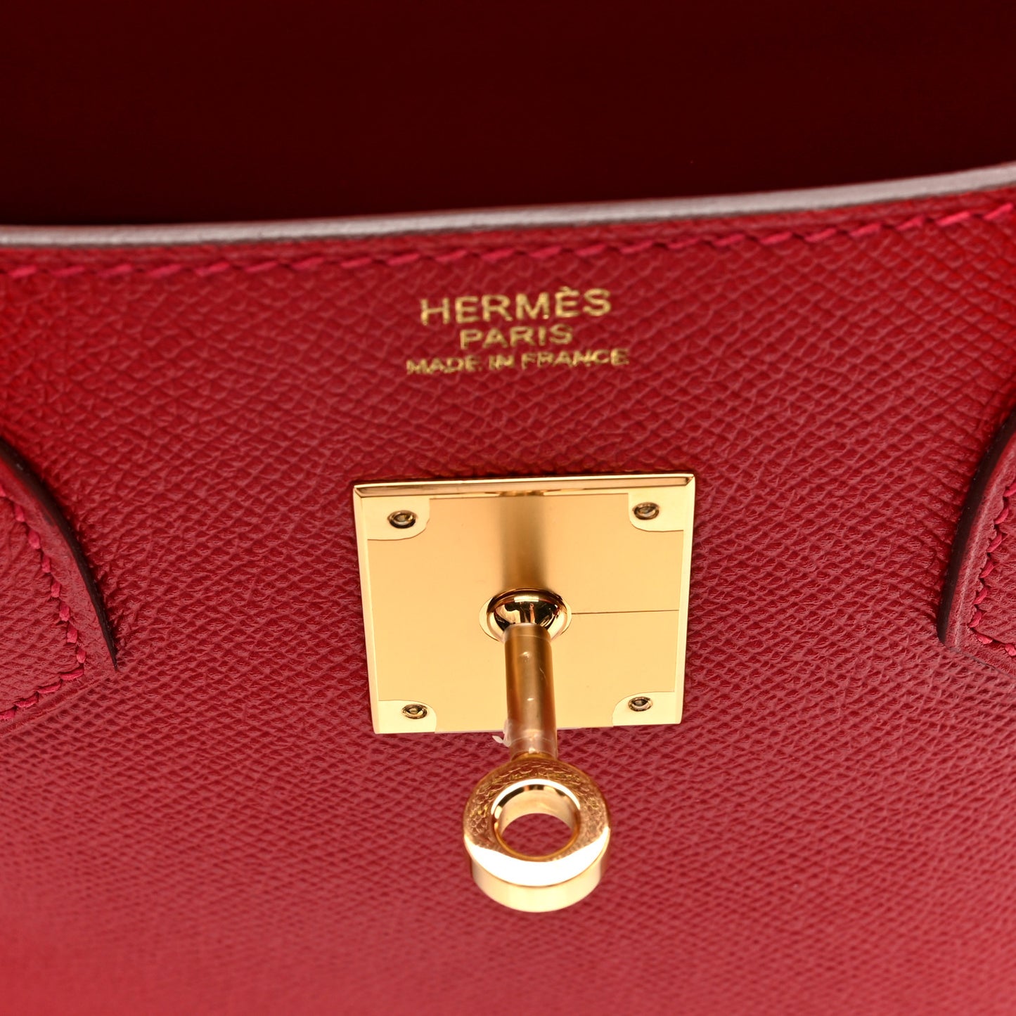 Epsom BIRKIN 30 Rouge Casaque