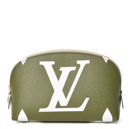 Louis Vuitton Monogram Giant Cosmetic Pouch Kaki 1 of 9