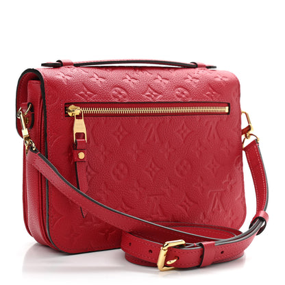 Louis Vuitton Empreinte Pochette Metis Scarlet 3 of 10