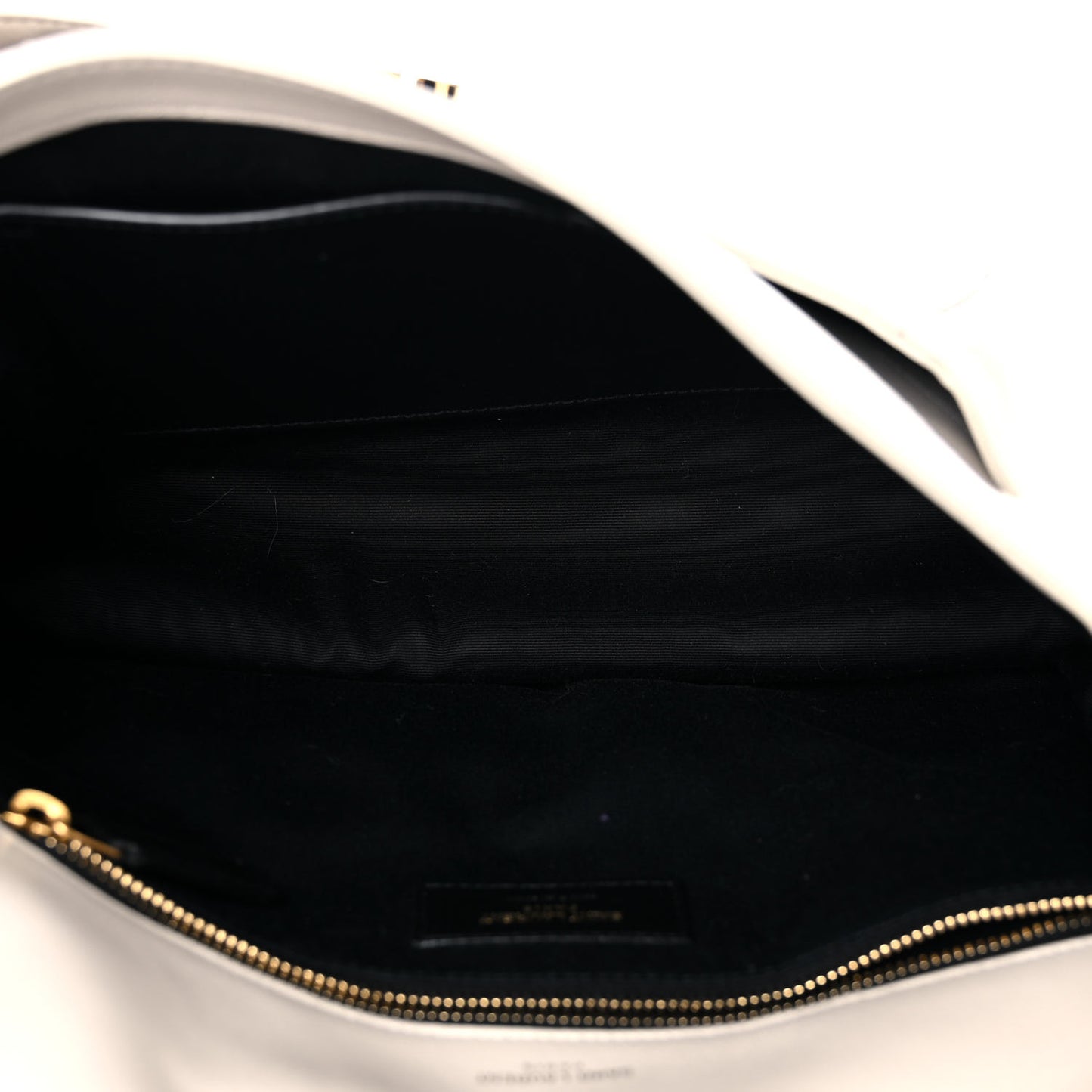 Lambskin Matelasse Monogram Medium Niki Chain Satchel Ivory