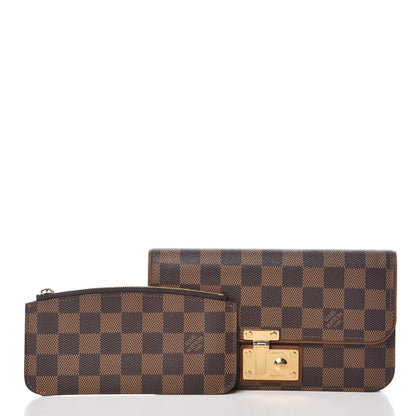 Louis Vuitton Damier Ebene Ascot Wallet 2 of 8