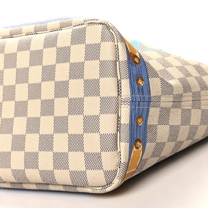 Louis Vuitton Damier Azur Summer Trunks Neo Neverfull MM 10 of 10