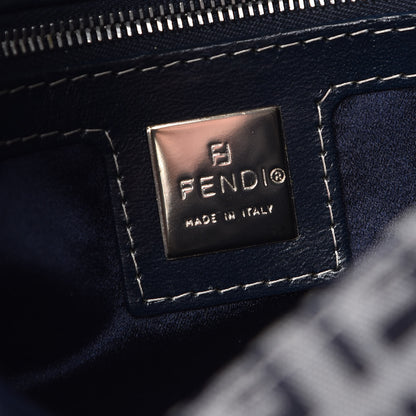 Fendi Zucchino Mini Mama Baguette Navy 6 of 10