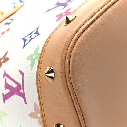Louis Vuitton Monogram Multicolor Alma White 8 of 12