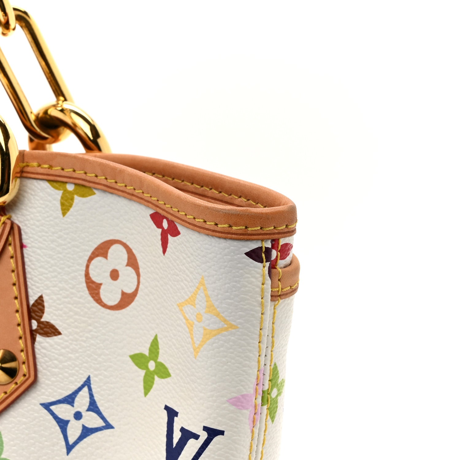 Louis Vuitton Monogram Multicolor Annie GM White 10 of 11