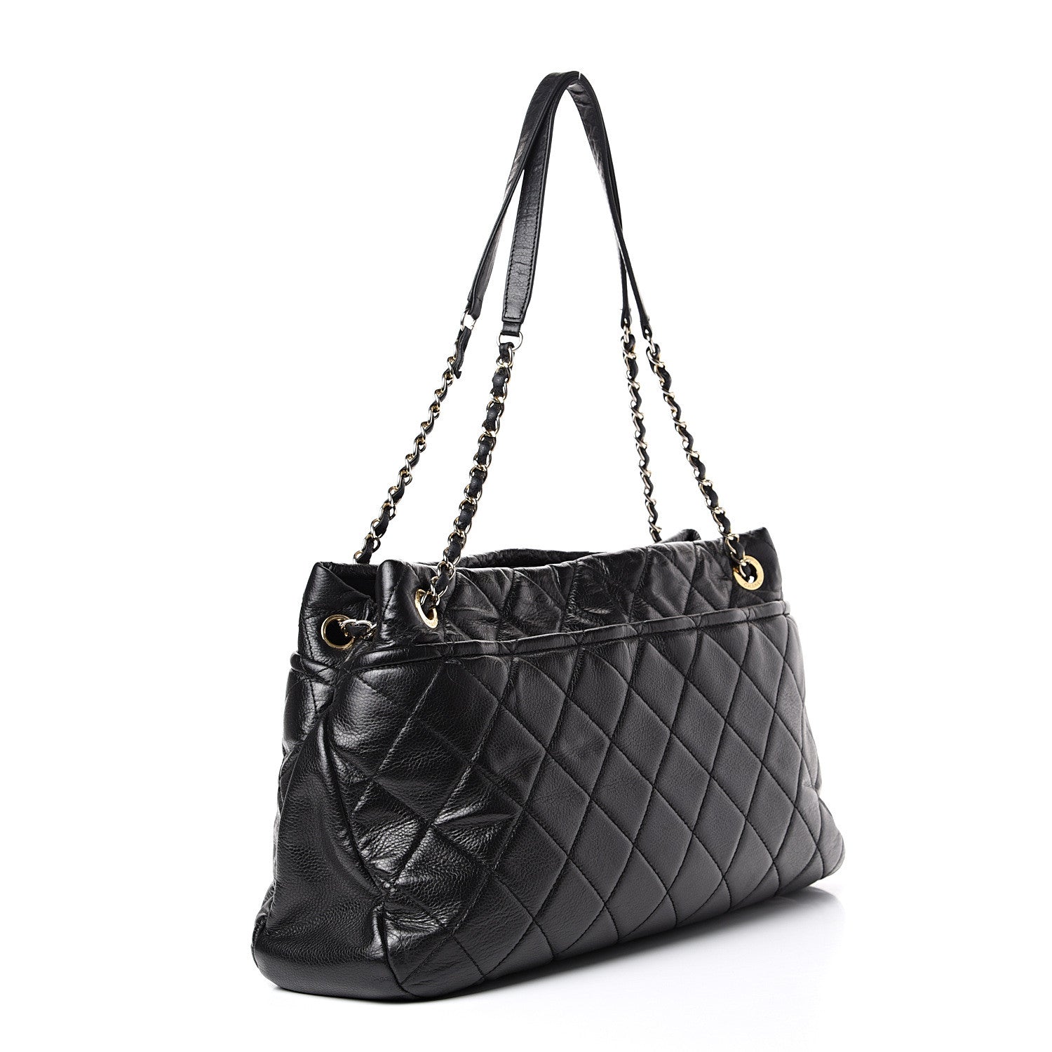 Chanel Caviar Quilted Timeless CC Soft Tote Black 2 of 11