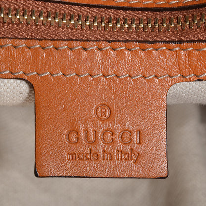 Gucci Monogram Medium Heritage Shoulder Bag Tan 6 of 7