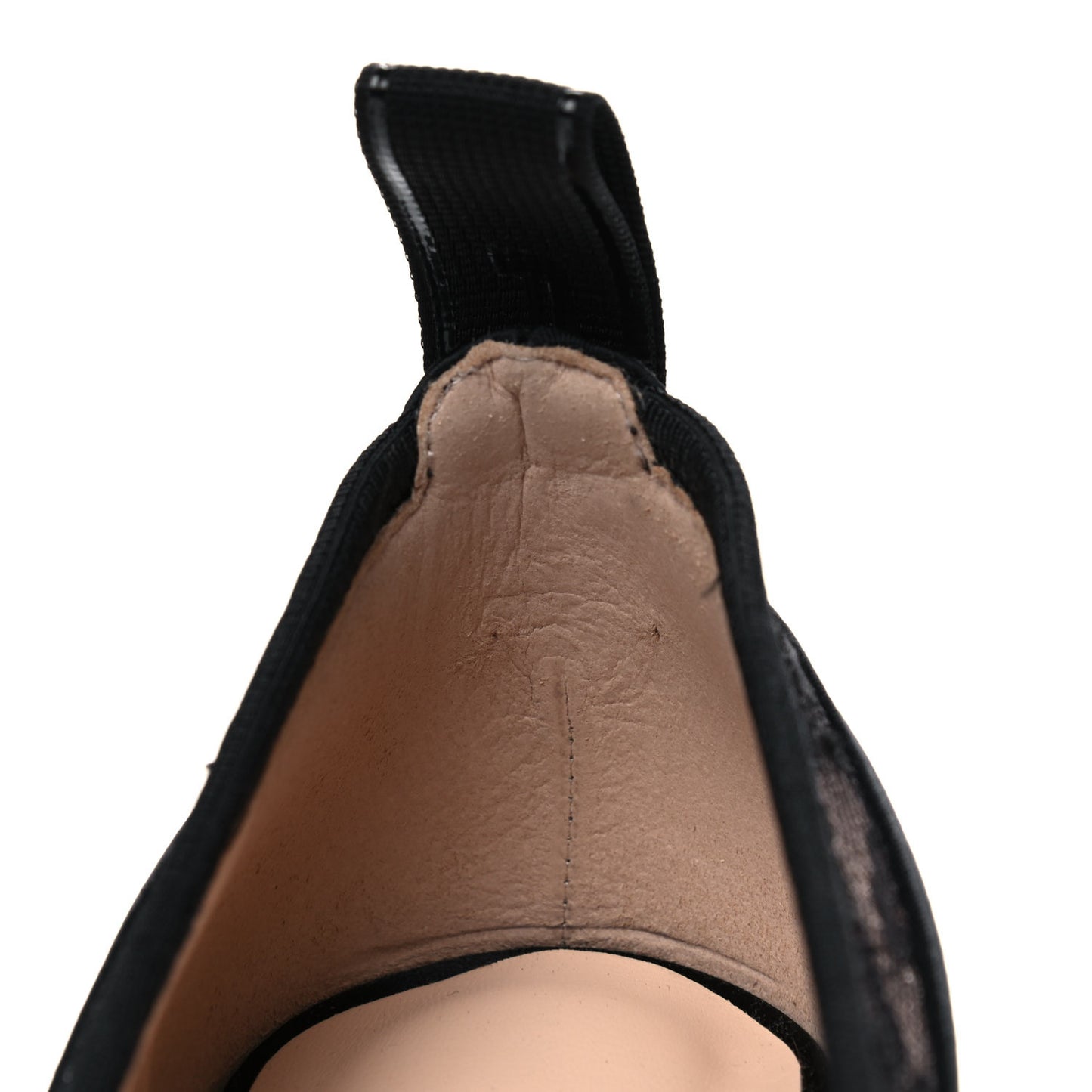 Satin Lace Promenade Pumps 38 Black Skin