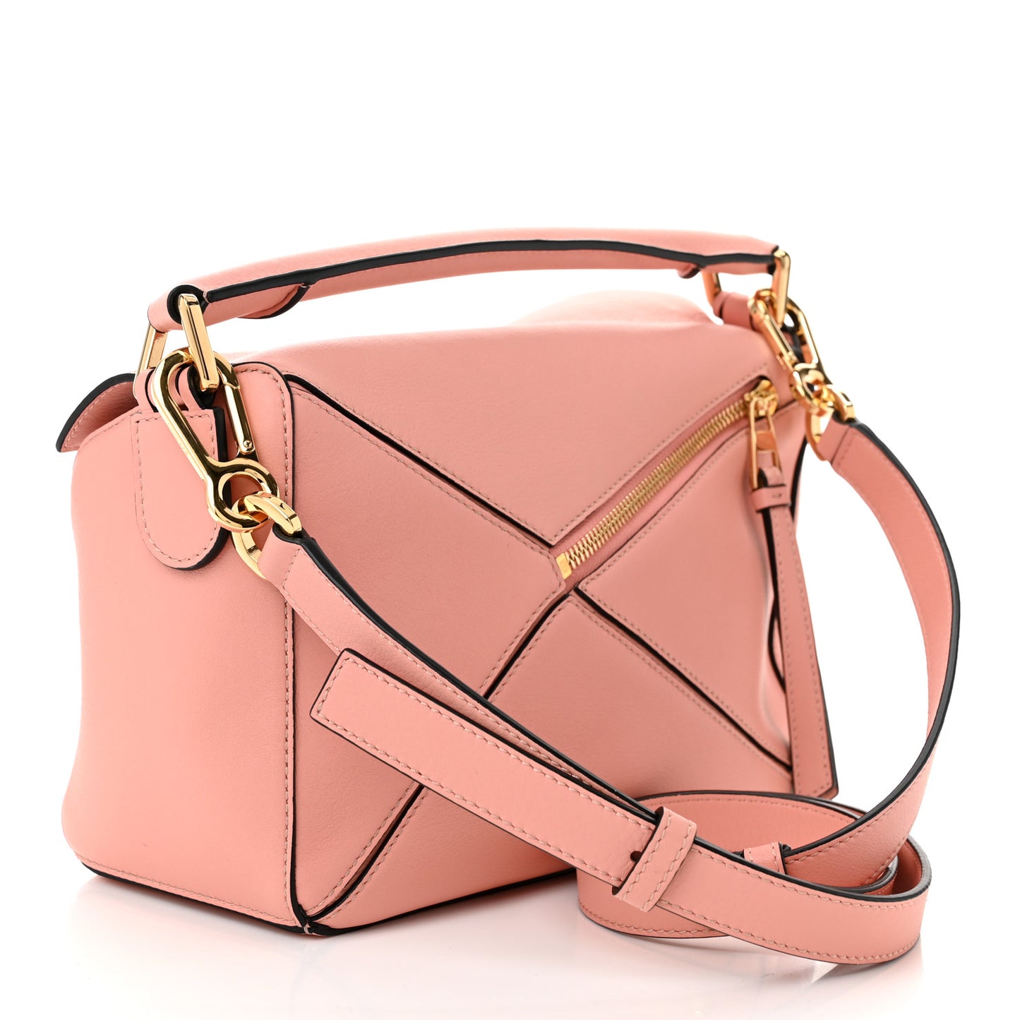 Calfskin Small Puzzle Bag Blossom