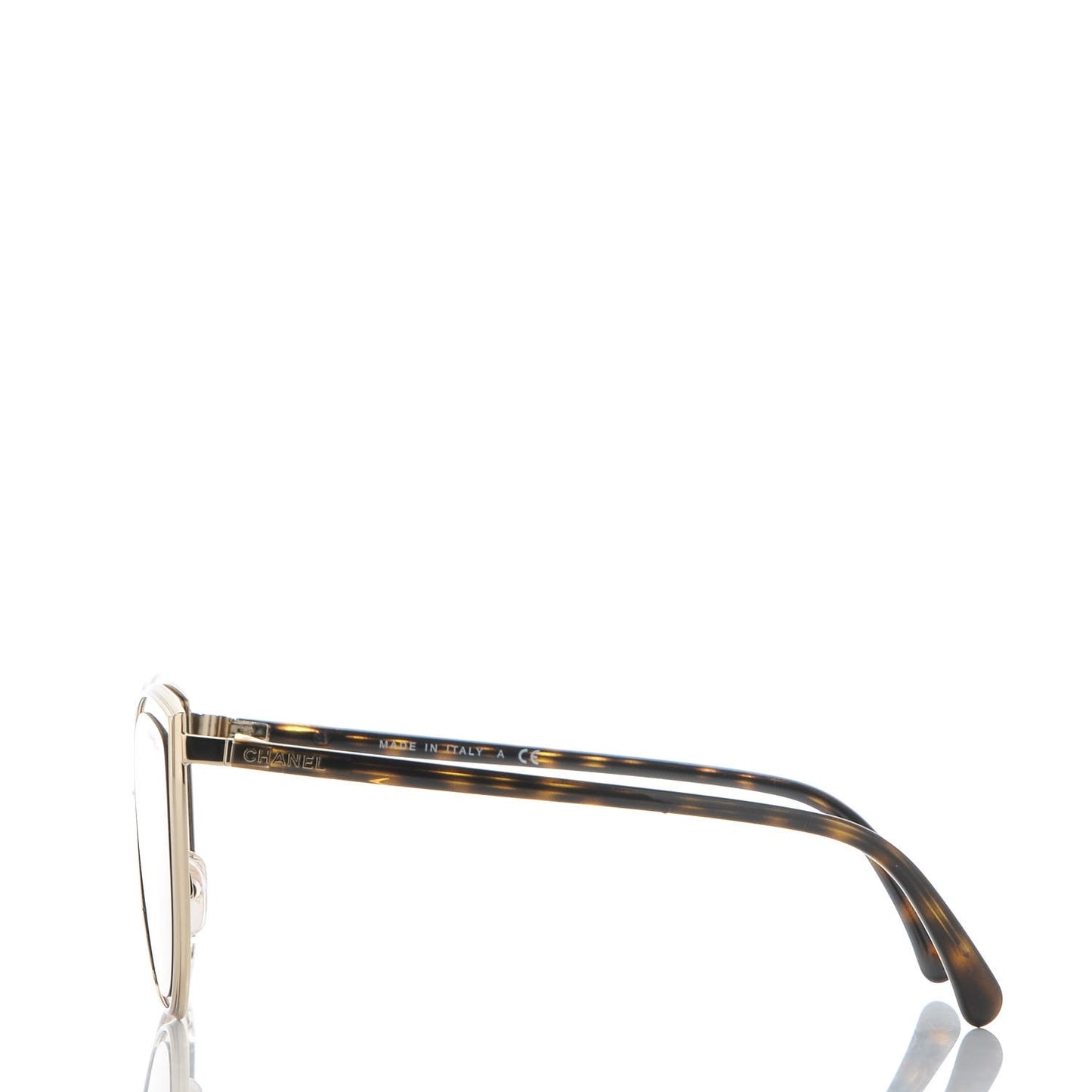 Metal Cat Eye Sunglasses 4222 Gold