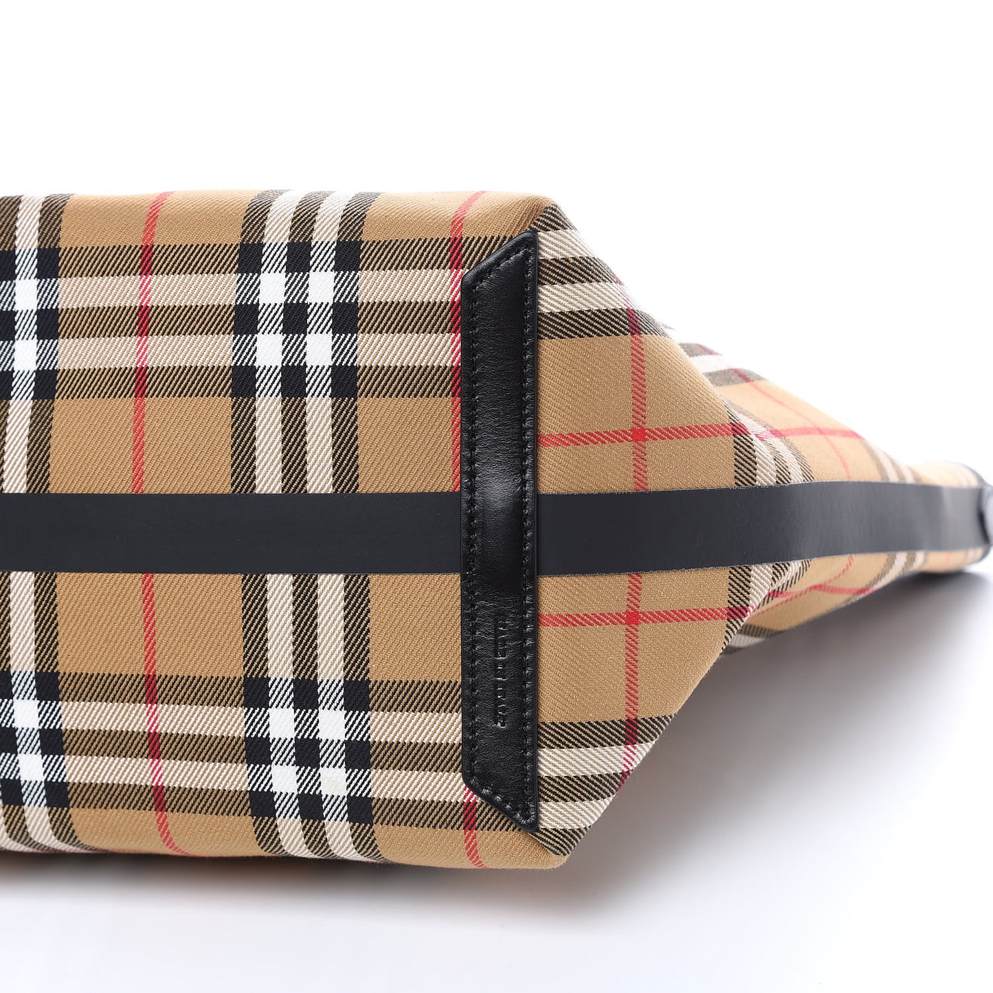 Vintage Check Medium The Giant Reversible Tote Antique Yellow Bright Red