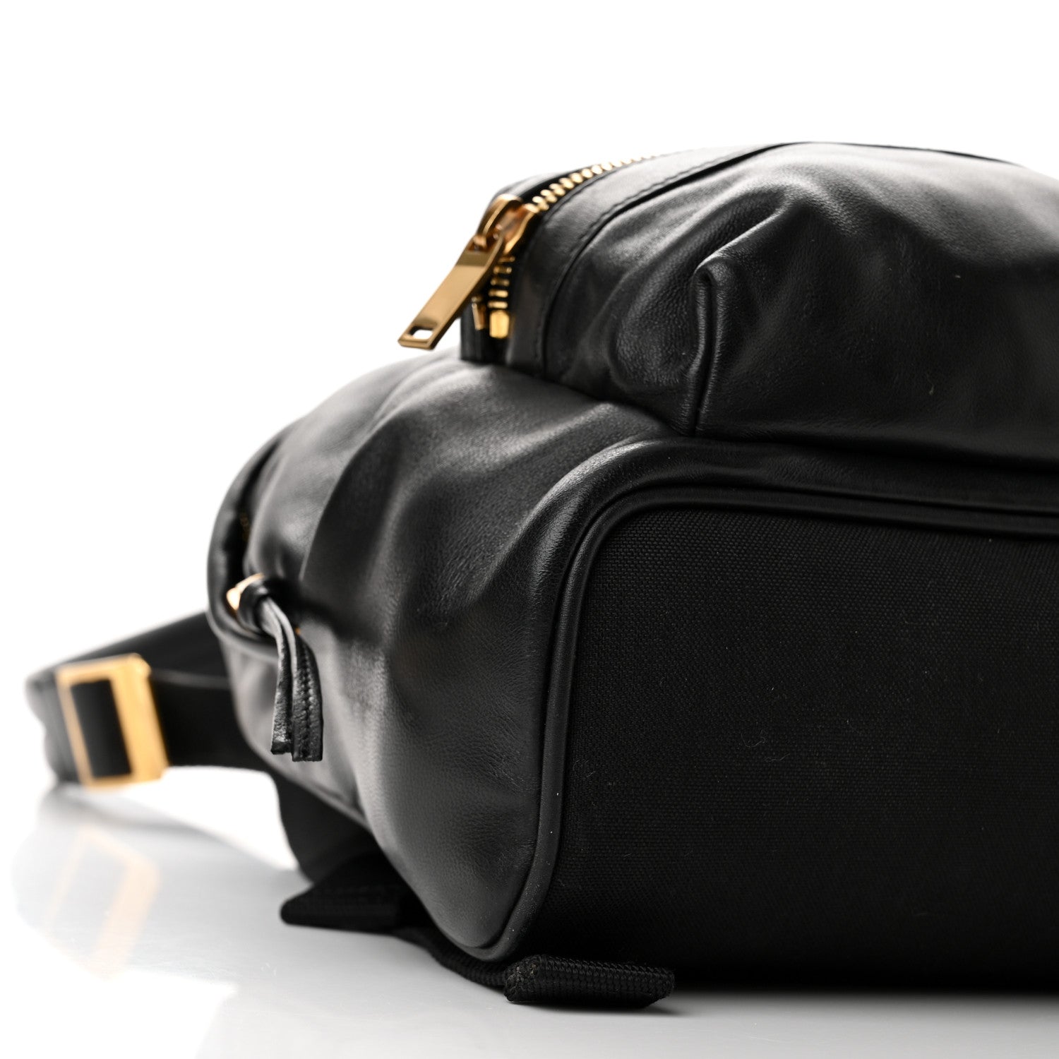 Saint Laurent Calfskin Mini Toy City Backpack Black 8 of 10