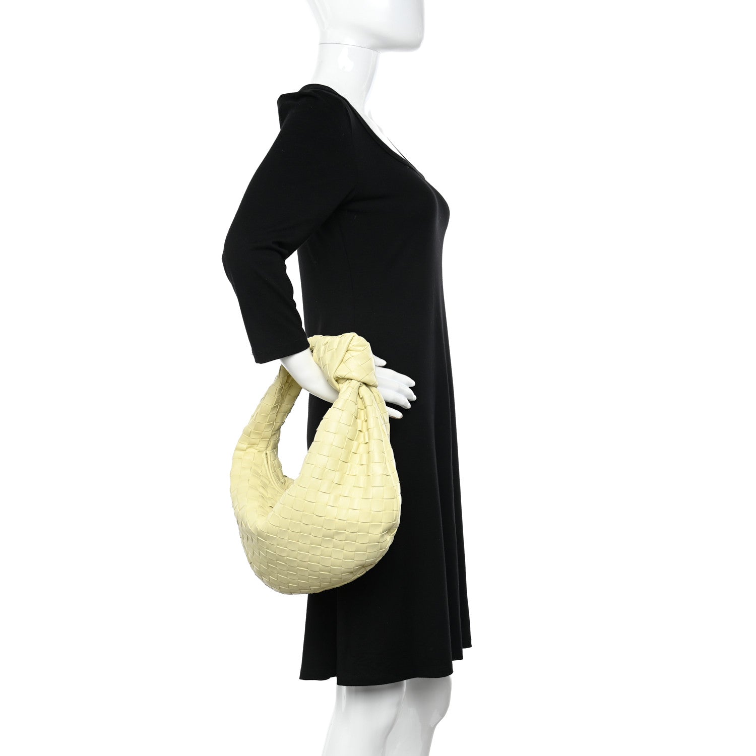 Bottega Veneta Nappa Intrecciato Teen Jodie Hobo Ice Cream 2 of 9