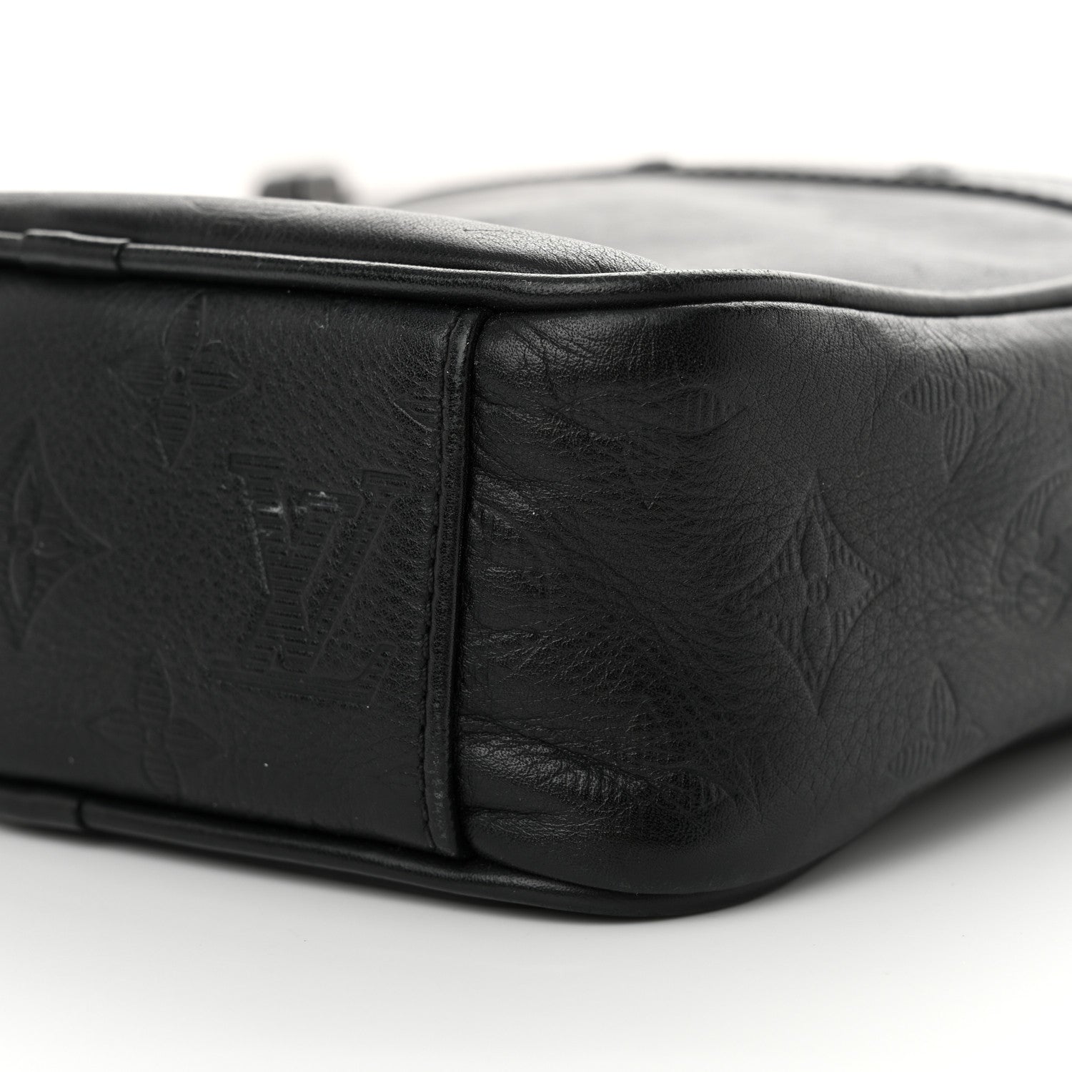 Louis Vuitton Calfskin Monogram Shadow Danube PM Black 10 of 10