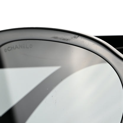 Chanel Acetate CC Butterfly Sunglasses 5414-A Black 8 of 9
