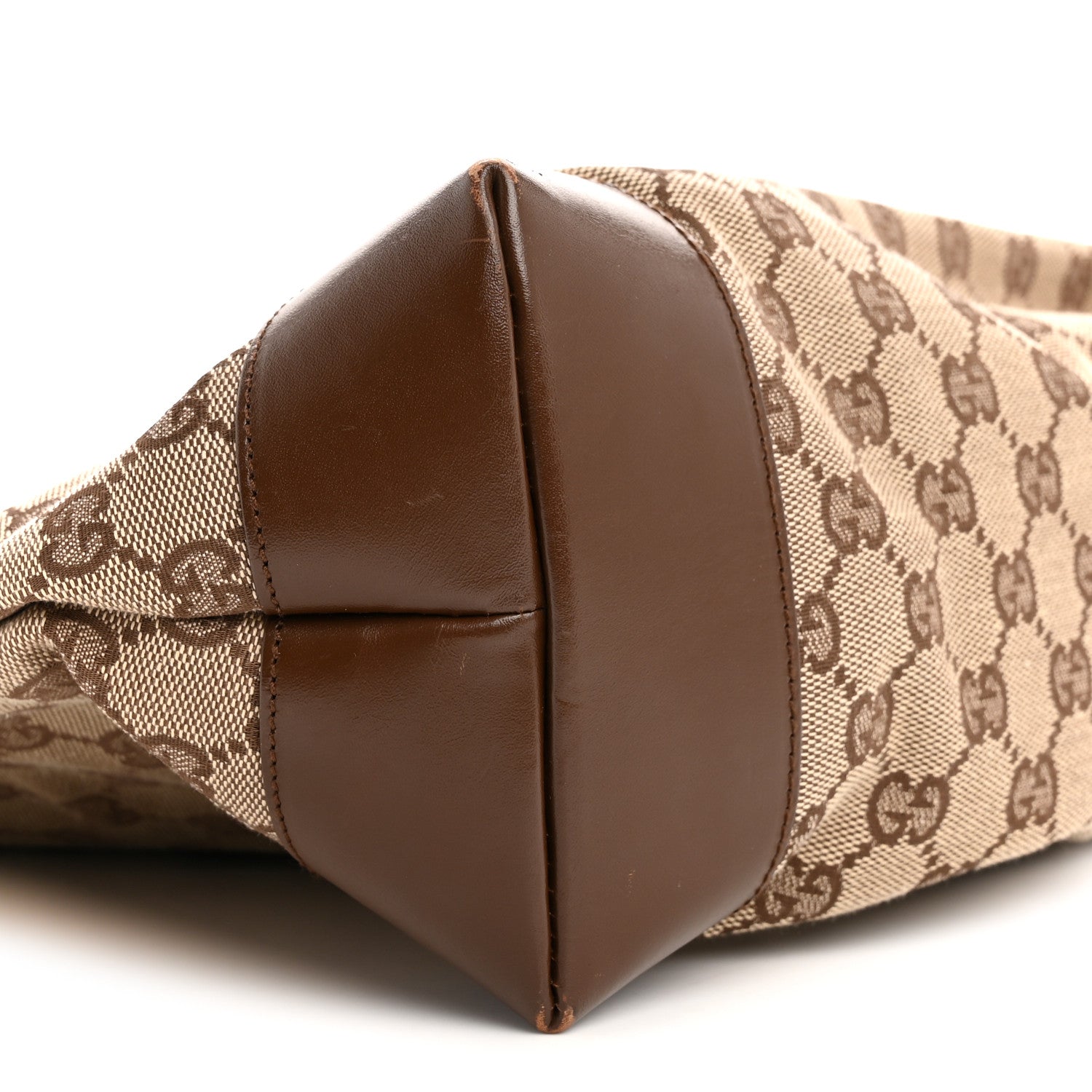 Gucci Monogram Tote Bag Brown 9 of 14