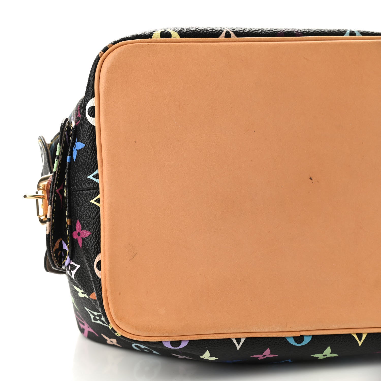 Louis Vuitton Monogram Multicolor Petit Noe Black 10 of 13
