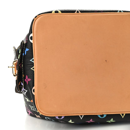 Louis Vuitton Monogram Multicolor Petit Noe Black 10 of 13