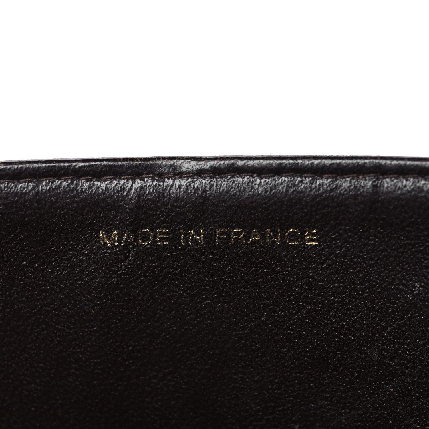 Chanel Lambskin Quilted Medium Double Flap Dark Brown 8 of 12