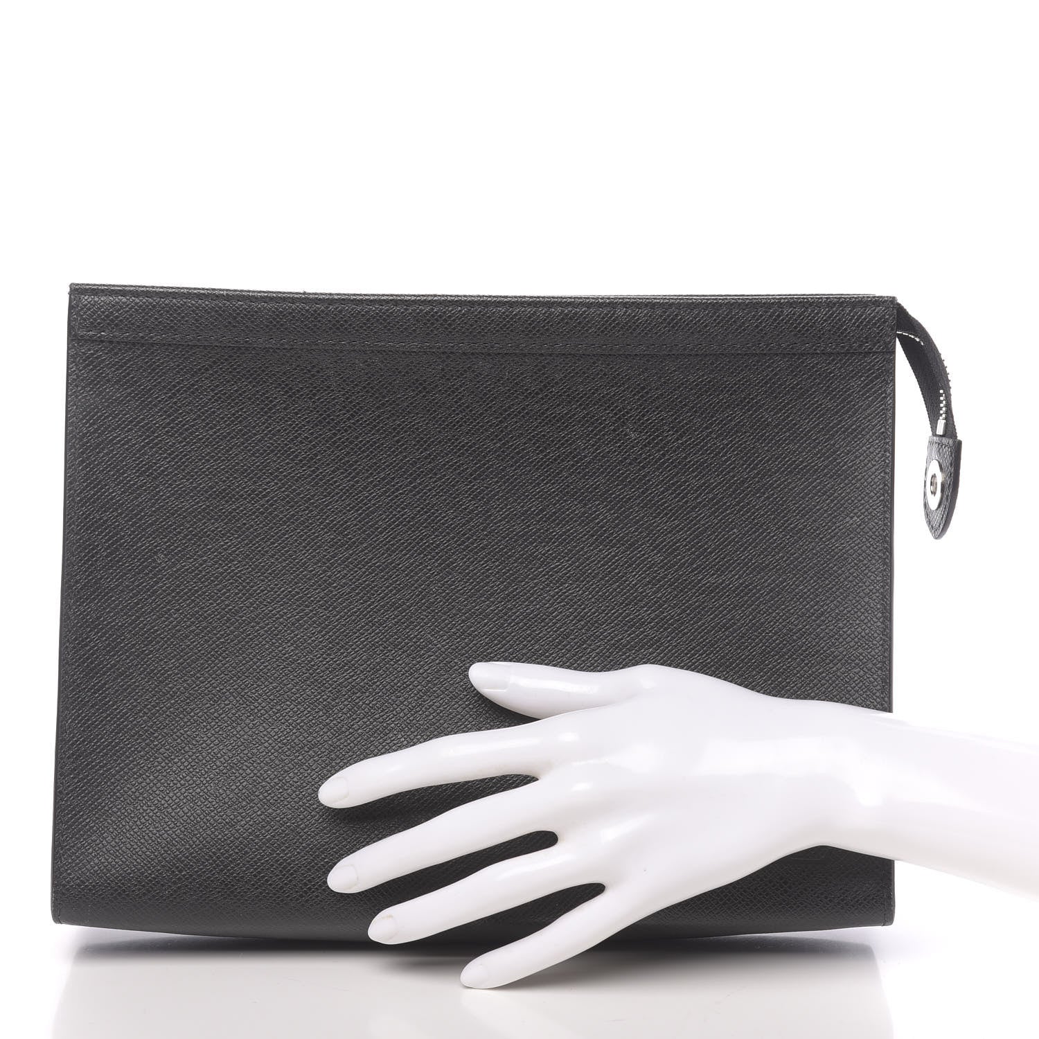 Louis Vuitton Taiga Pochette Voyage MM Ardoise 2 of 10