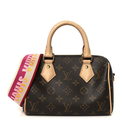 Louis Vuitton Monogram Speedy Bandouliere 20 Fuchsia 1 of 11