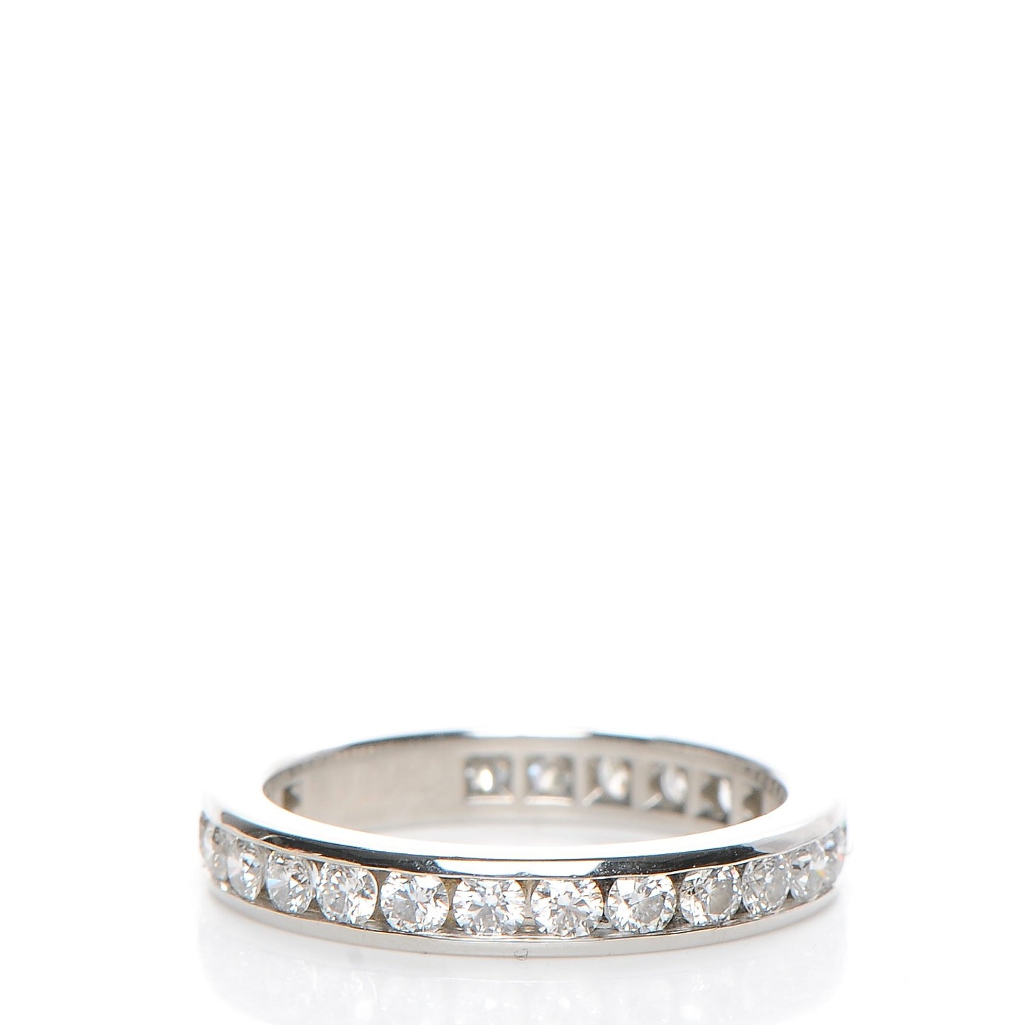 Platinum Diamond 3mm Wedding Band Ring 5