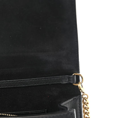 Christian Dior Lambskin Studded Micro Diorama Flap Bag Black 10 of 13