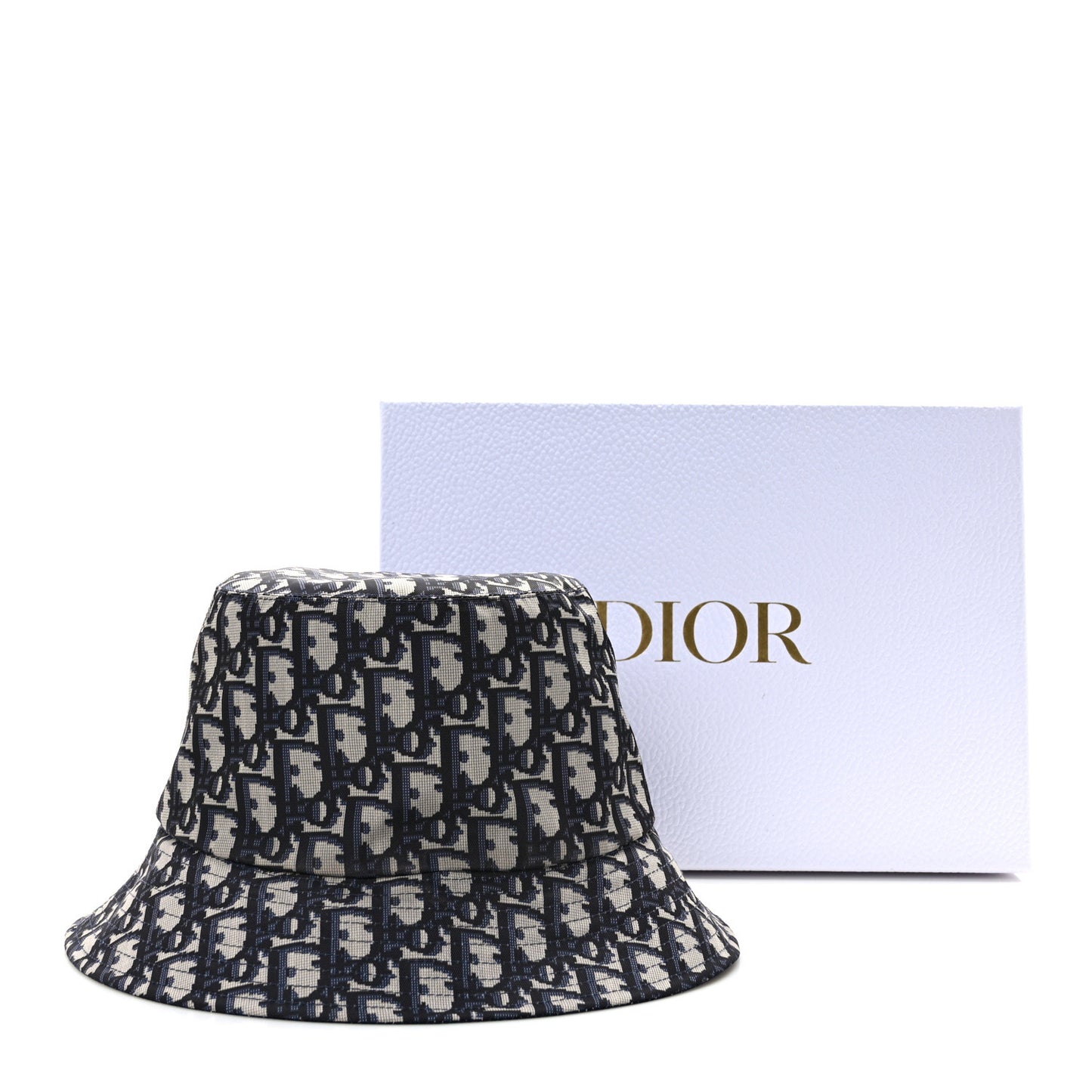 Oblique Reversible Teddy-D Brim Bucket Hat 57 Blue