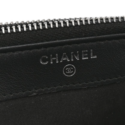 Chanel Caviar Quilted Small Boy Clutch With Chain Black 7 of 12