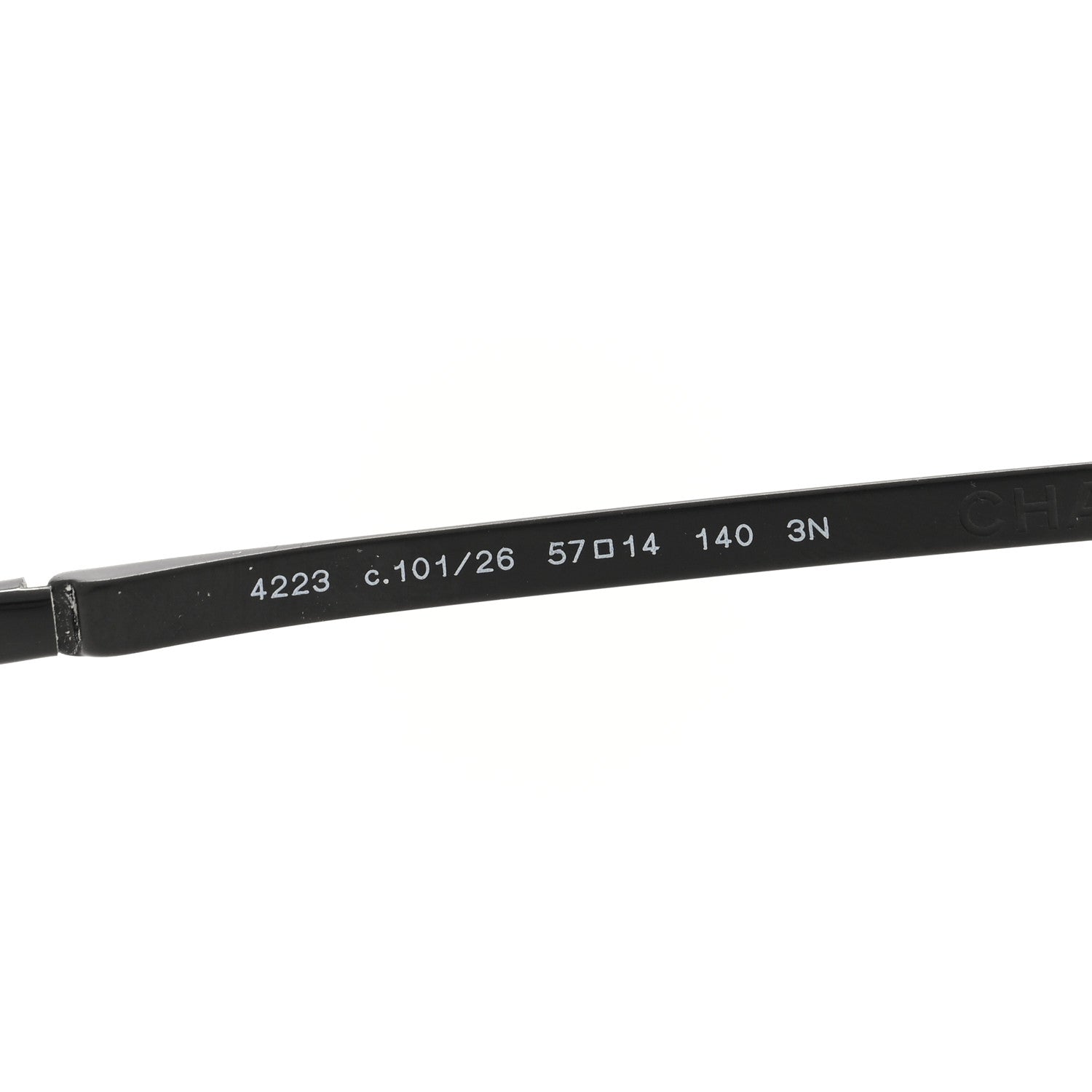 Chanel Pilot Summer Aviator Sunglasses 4223 Black 5 of 8