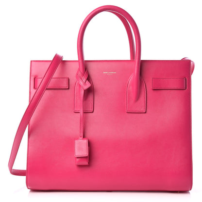 Saint Laurent Calfskin Small Sac De Jour Bubblegum 1 of 8