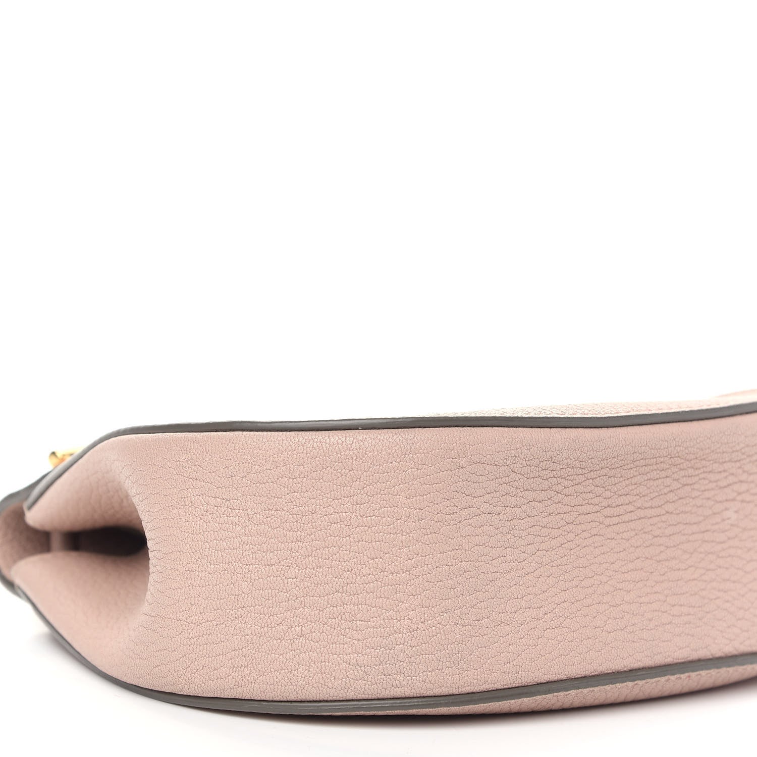 Chloe Grained Lambskin Mini Drew Shoulder Bag Cement Pink 7 of 10