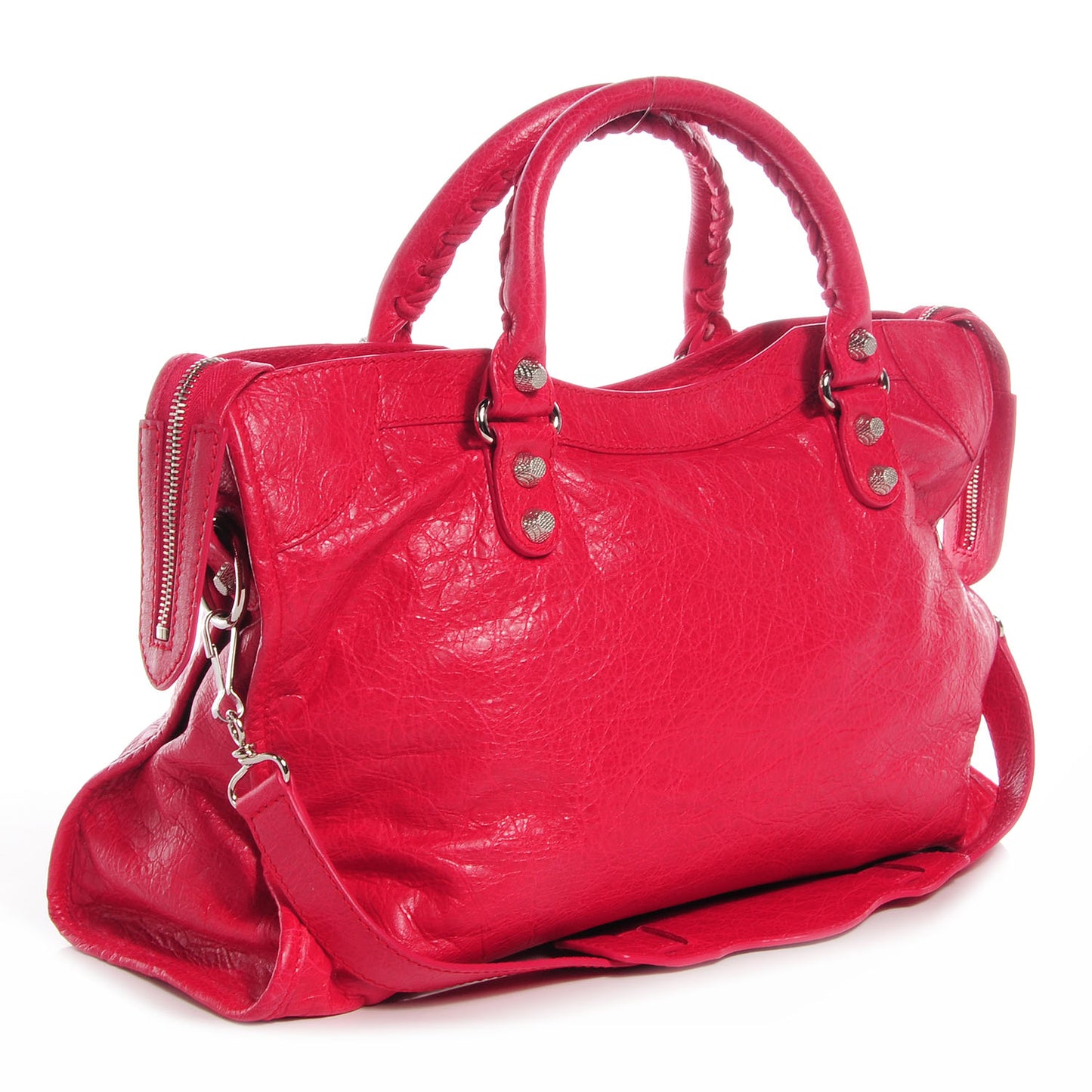 Agneau Giant 12 Silver Hardware City Rose Thulian