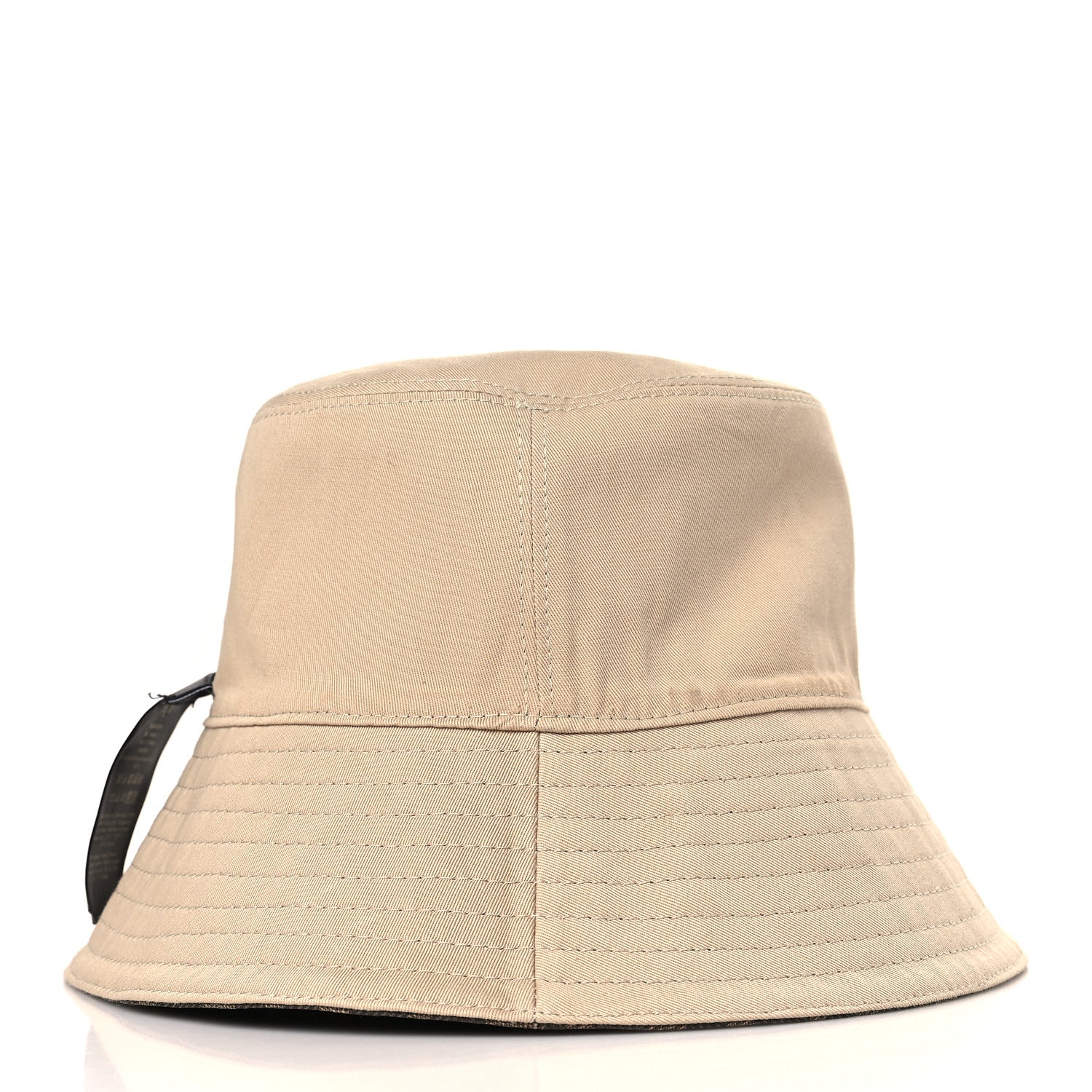Fendi Technical Fabric FF Reversible Bucket Hat S Tobacco Beige 5 of 8
