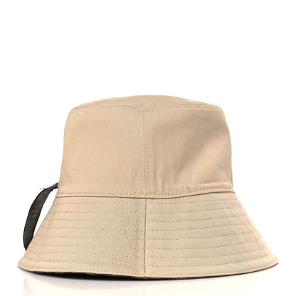 Fendi Technical Fabric FF Reversible Bucket Hat S Tobacco Beige 5 of 8