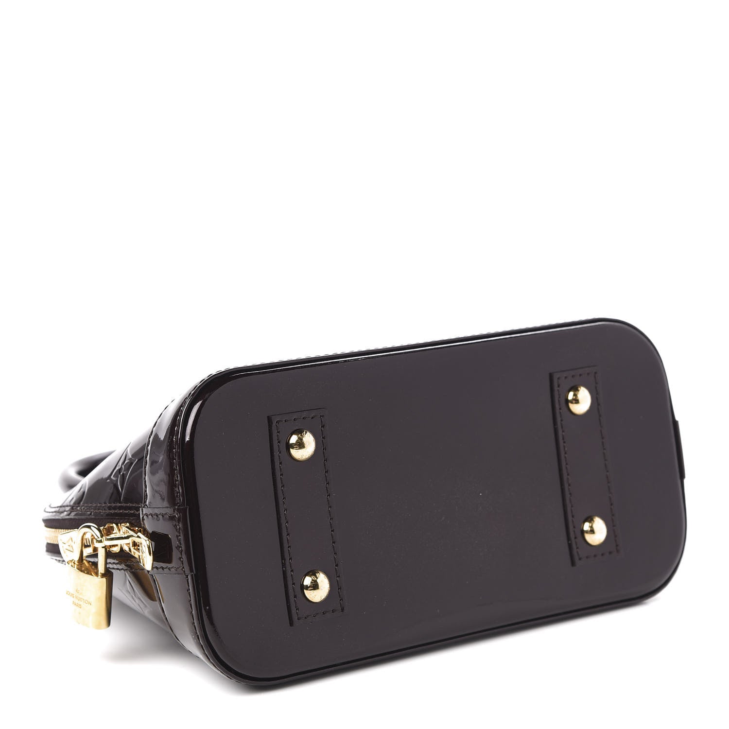 Louis Vuitton Vernis Alma BB Amarante 4 of 9