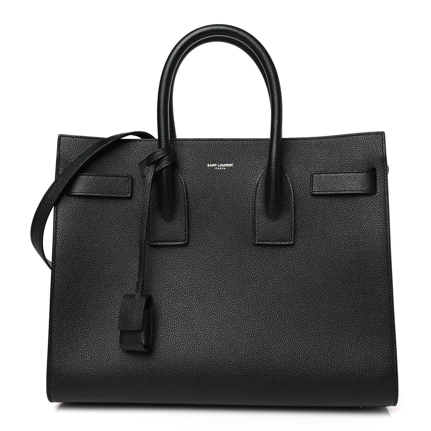 Saint Laurent Grain De Poudre Small Sac De Jour Black 3 of 9