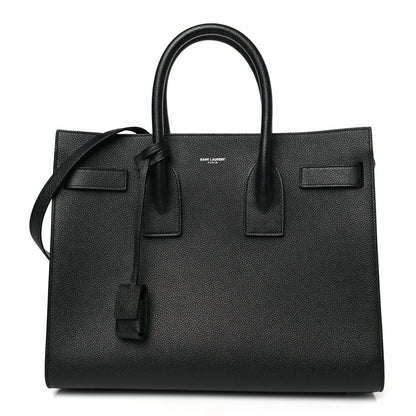 Saint Laurent Grain De Poudre Small Sac De Jour Black 3 of 9