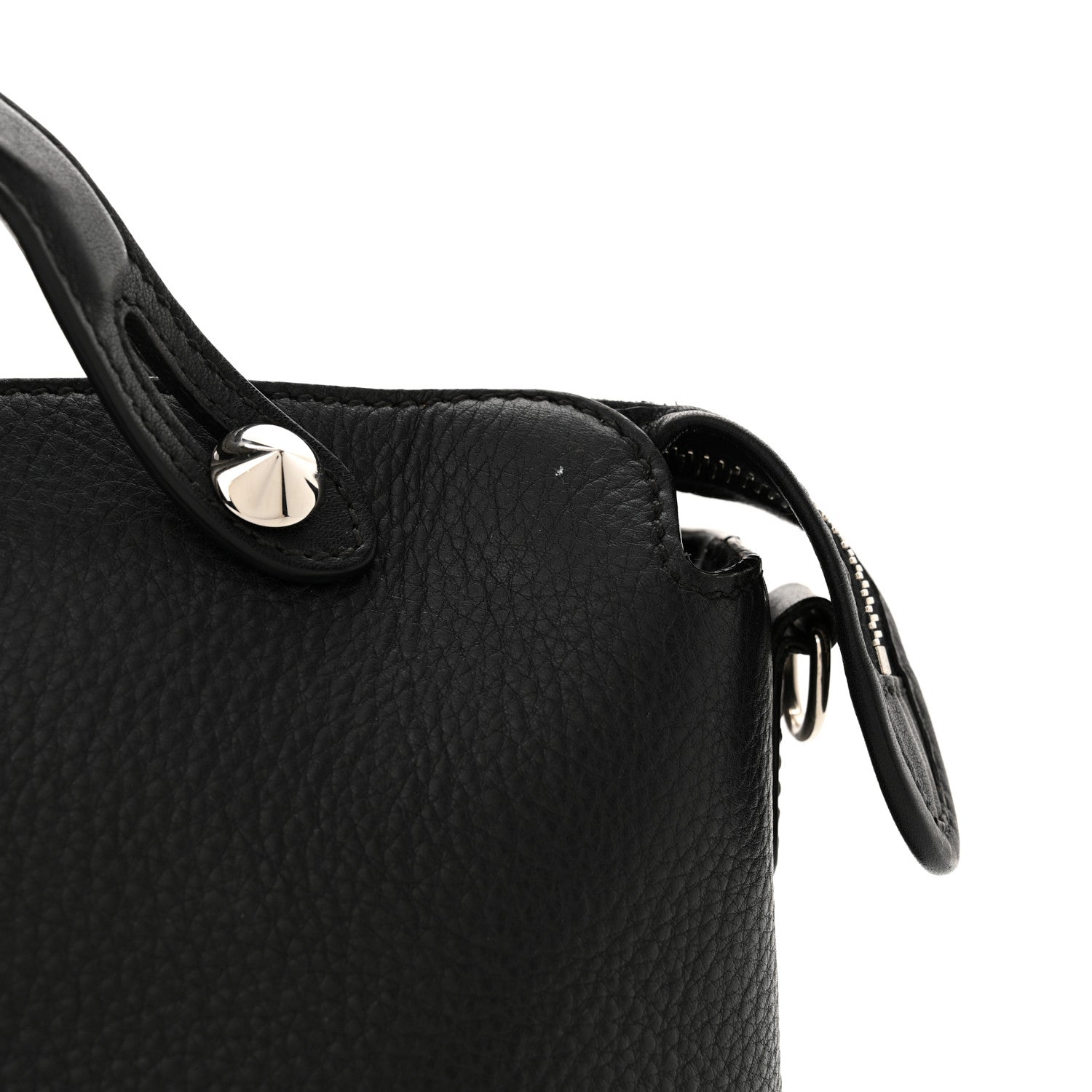 Fendi Vitello Dolce Medium By The Way Boston Bag Black 15 of 16