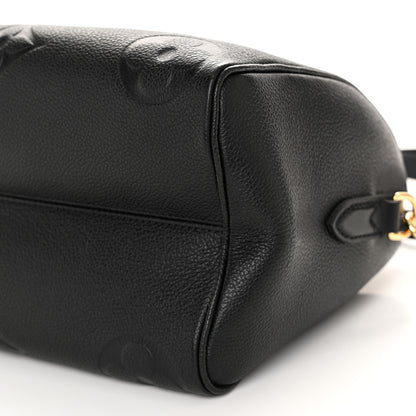 Louis Vuitton Empreinte Monogram Giant Speedy Bandouliere 25 Black 9 of 11