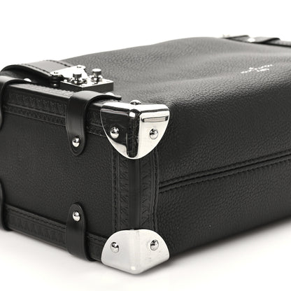 Louis Vuitton Calfskin Side Trunk MM Black 8 of 9