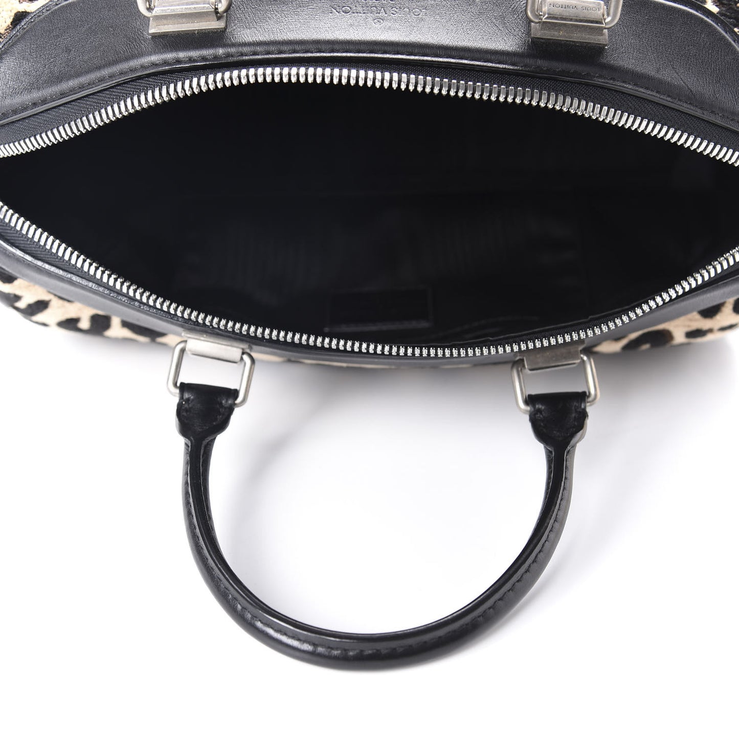 Jacquard Velvet Leopard Print Stephen Sprouse Speedy