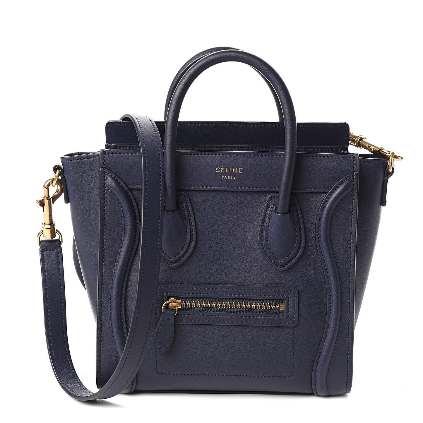 Smooth Calfskin Nano Luggage Ink