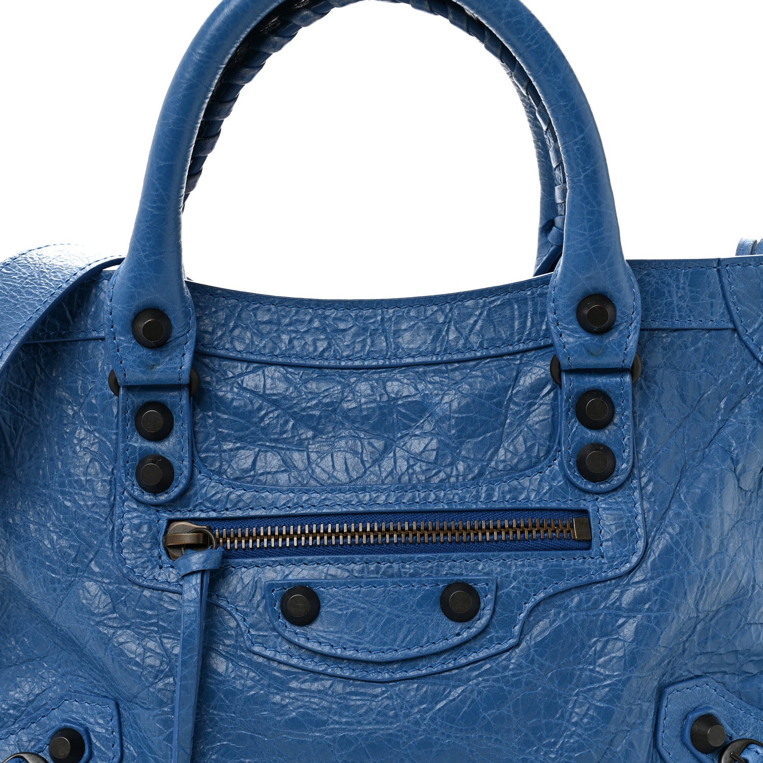 Balenciaga Agneau Arena Classic Hardware Small Le City Blue 8 of 10